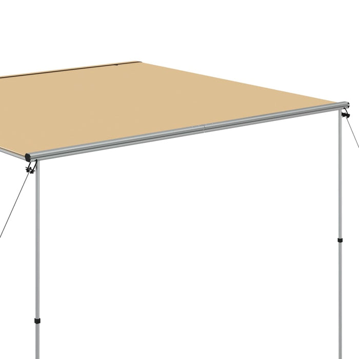 Copertină pentru camping & rulotă, bej, 3x3x2,15 m WALTI