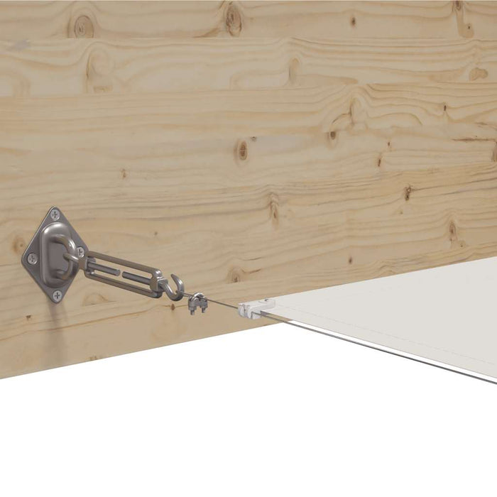 Copertină verticală, alb, 60x800 cm, țesătură Oxford WALTI