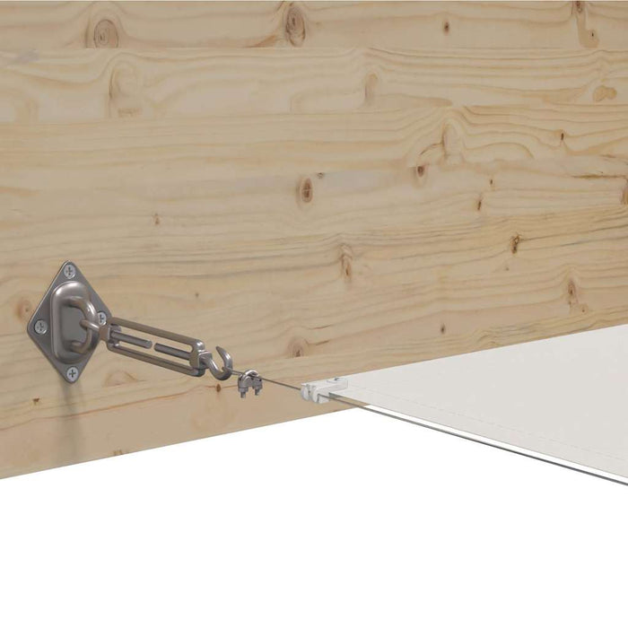 Copertină verticală, alb, 100x1000 cm, țesătură Oxford WALTI