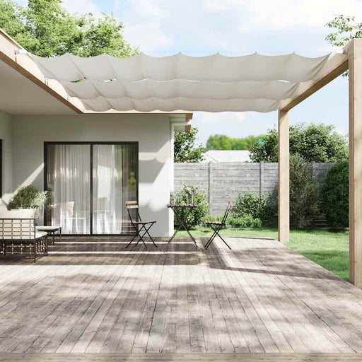 Copertină verticală, alb, 140x420 cm, țesătură Oxford - WALTI WALTI