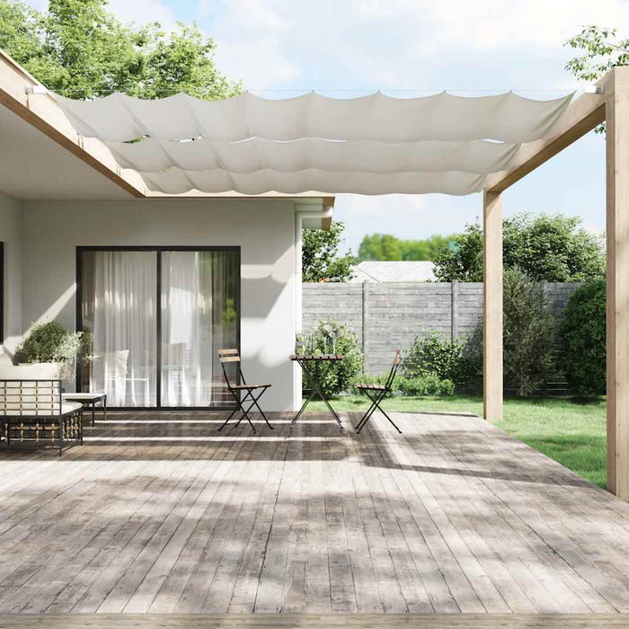 Copertină verticală, alb, 140x420 cm, țesătură Oxford - WALTI WALTI