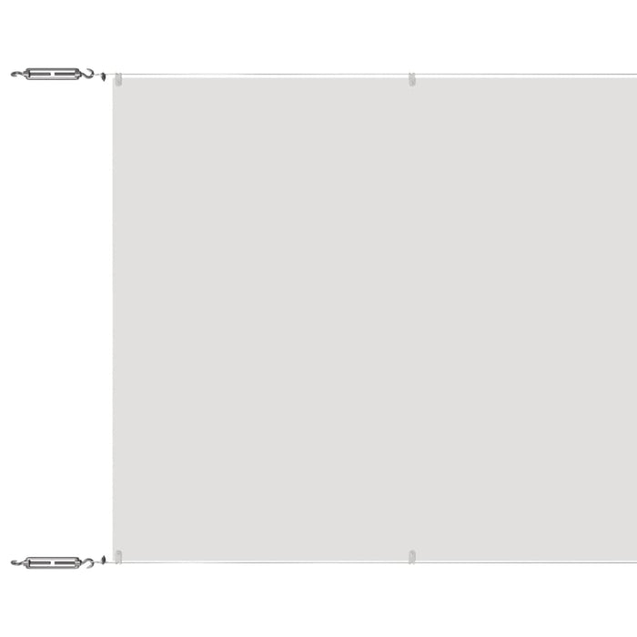 Copertină verticală, alb, 140x600 cm, țesătură Oxford WALTI