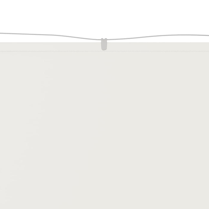 Copertină verticală, alb, 180x800 cm, țesătură Oxford - WALTI WALTI