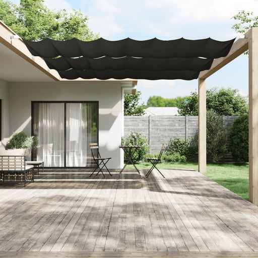 Copertină verticală, antracit, 140x420 cm, țesătură Oxford - WALTI WALTI