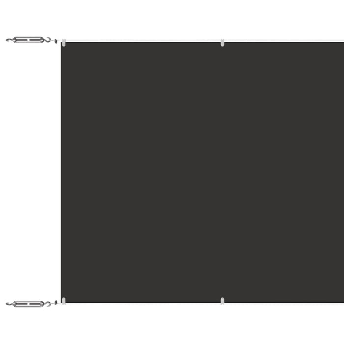 Copertină verticală, antracit, 180x1200 cm, țesătură Oxford WALTI