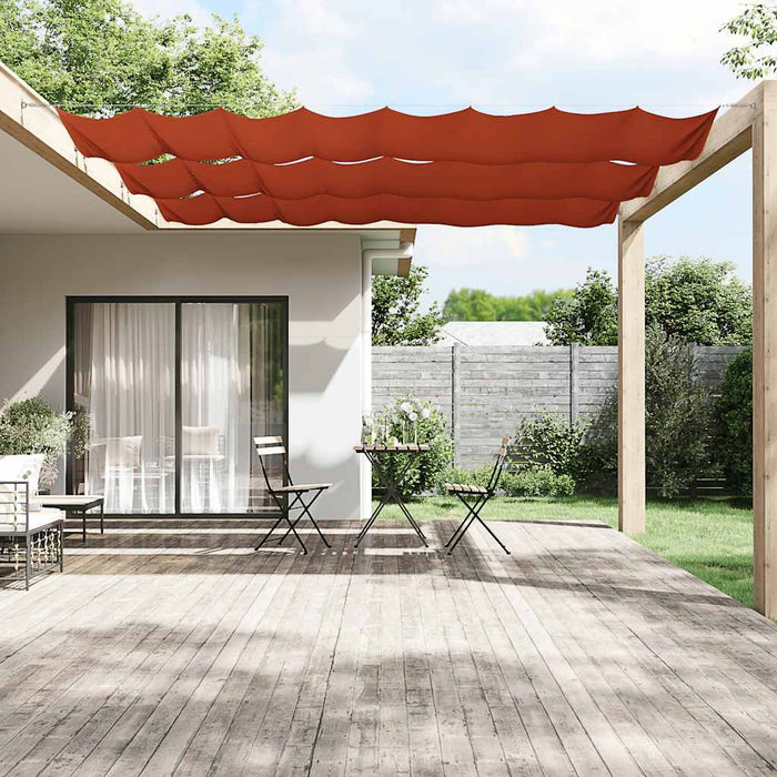 Copertină verticală, teracotă, 60x1000 cm, țesătură Oxford WALTI