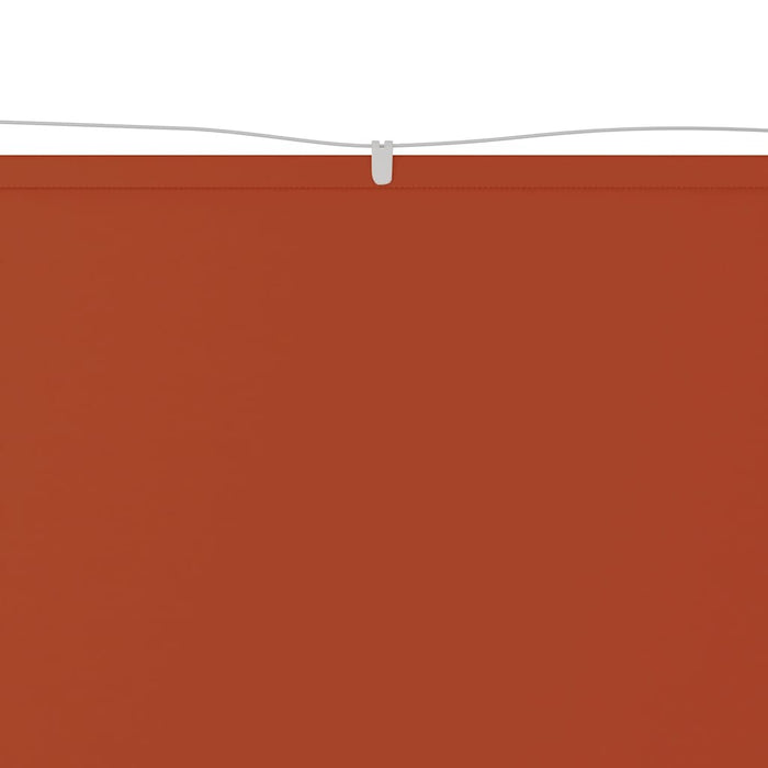 Copertină verticală, teracotă, 180x1000 cm, țesătură Oxford WALTI