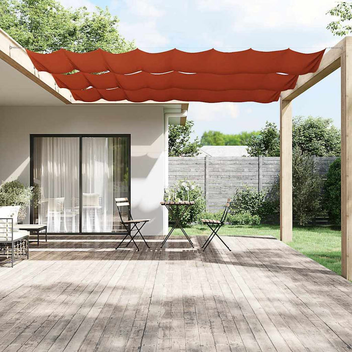 Copertină verticală, teracotă, 180x1000 cm, țesătură Oxford WALTI