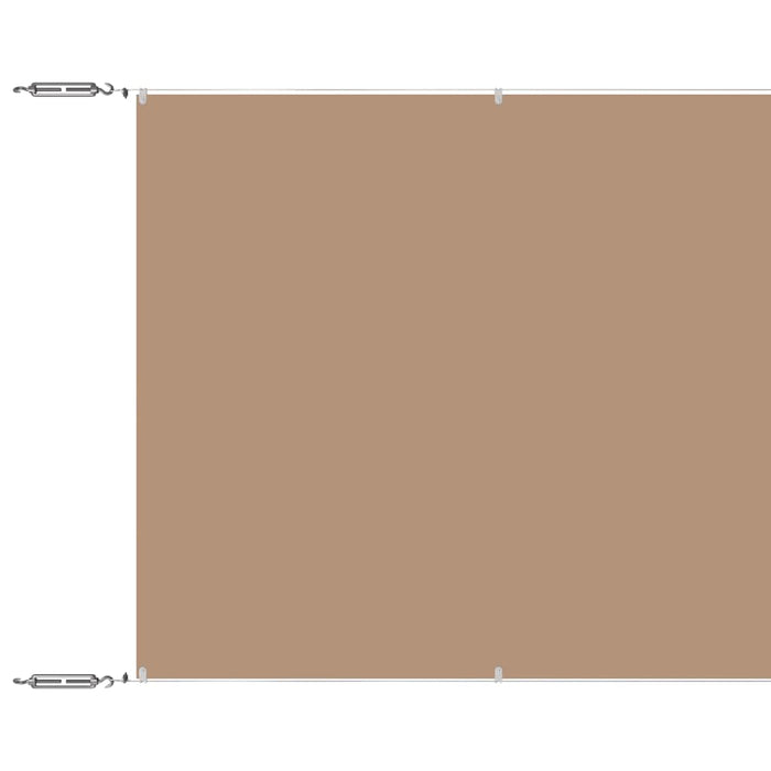 Copertină verticală, gri taupe, 100x1000 cm, țesătură oxford WALTI