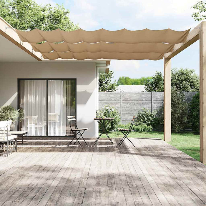 Copertină verticală, gri taupe, 140x600 cm, țesătură oxford WALTI