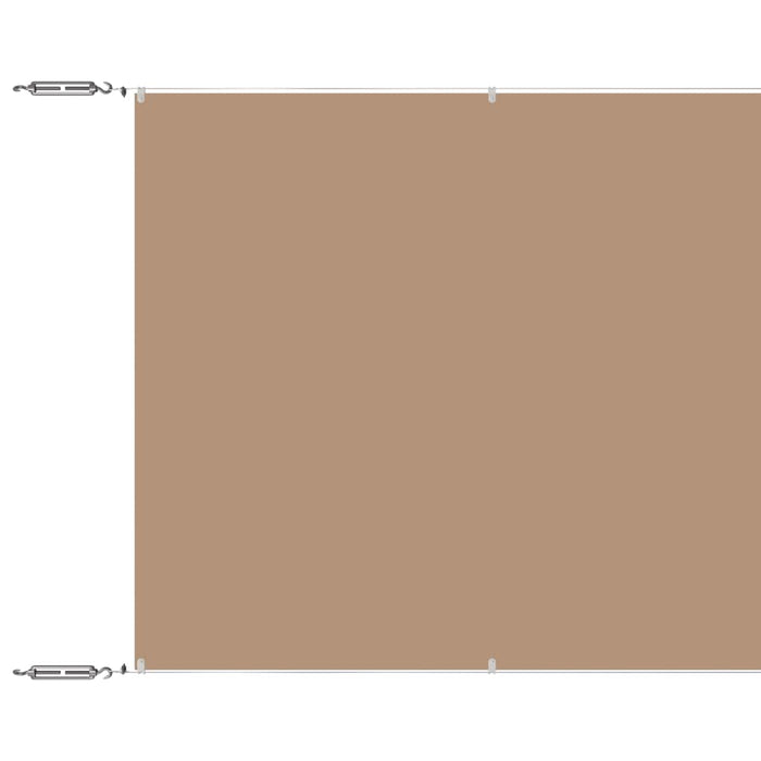Copertină verticală, gri taupe, 140x800 cm, țesătură oxford WALTI
