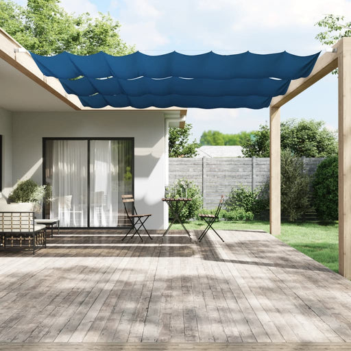 Copertină verticală, albastru, 140x420 cm, țesătură oxford - WALTI WALTI