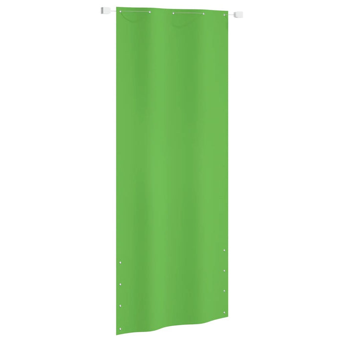 Paravan de balcon, verde deschis, 100x240 cm, țesătură oxford - WALTI WALTI