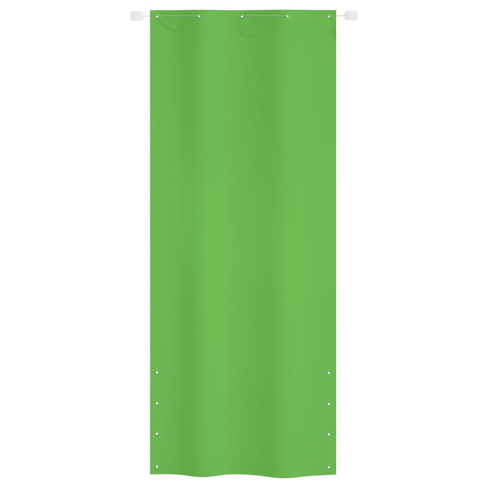 Paravan de balcon, verde deschis, 100x240 cm, țesătură oxford - WALTI WALTI
