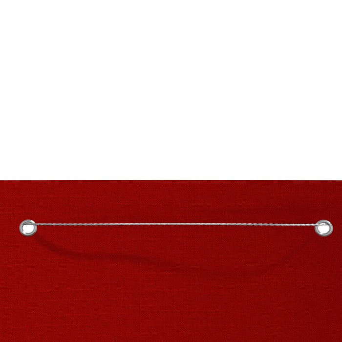 Paravan de balcon, roșu, 120 x 240 cm, țesătură oxford - WALTI WALTI