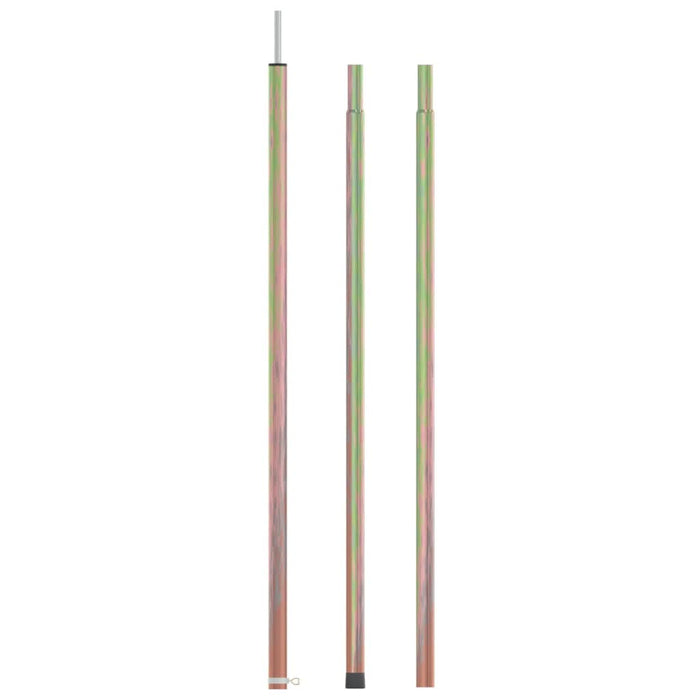 Stâlp telescopic pentru cort, lungime 170-255 cm, oțel zincat - WALTI WALTI