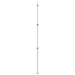 Stâlp telescopic pentru prelată, 102-260 cm, aluminiu - WALTI WALTI