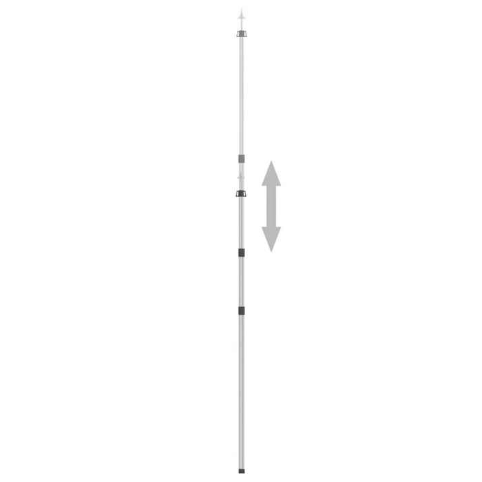 Stâlp telescopic pentru prelată, 102-260 cm, aluminiu - WALTI WALTI