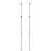 Stâlpi telescopici pentru prelată, 2 buc., 102-260 cm, aluminiu - WALTI WALTI