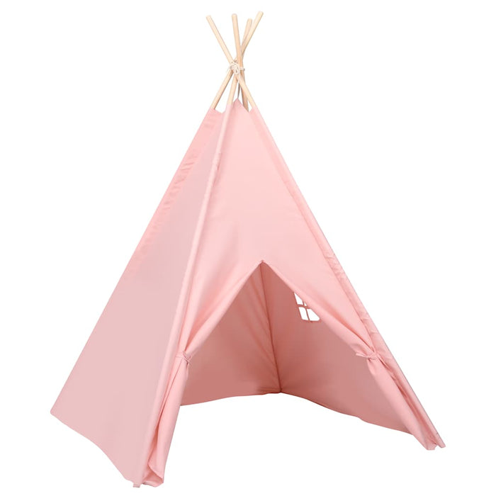 Cort de copii teepee cu geantă, roz, 120x120x150 cm, piersică - WALTI WALTI