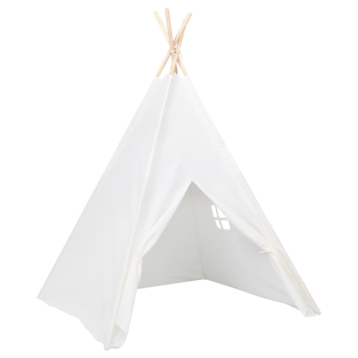 Cort de copii teepee cu geantă piersică, alb, 120x120x150 cm, - WALTI WALTI