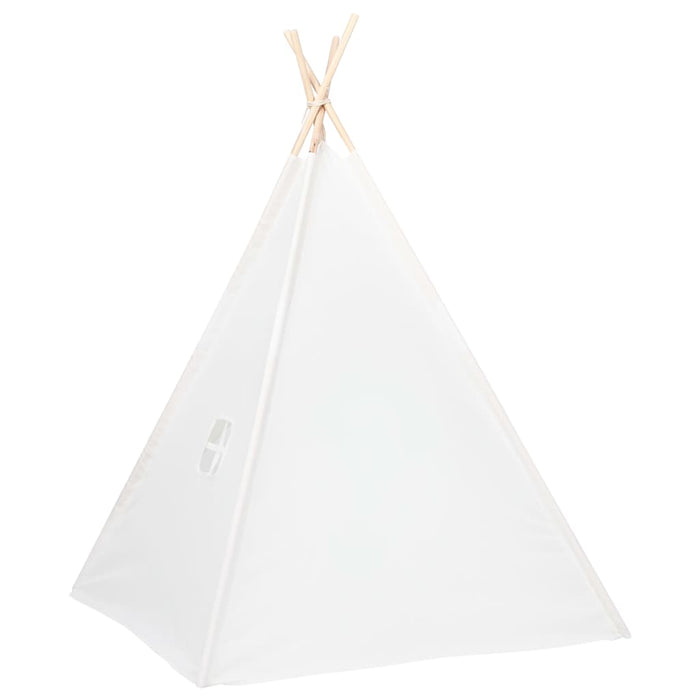 Cort de copii teepee cu geantă piersică, alb, 120x120x150 cm, - WALTI WALTI
