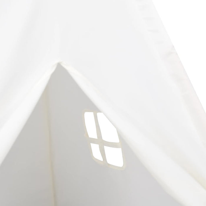 Cort de copii teepee cu geantă piersică, alb, 120x120x150 cm, - WALTI WALTI