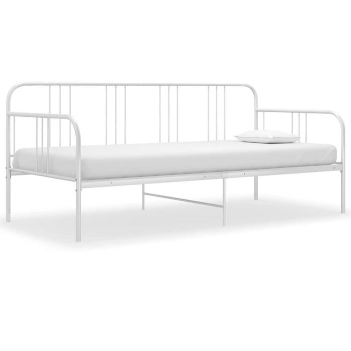 Cadru pat canapea, alb, 90 x 200 cm, metal - WALTI WALTI