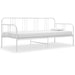 Cadru pat canapea, alb, 90 x 200 cm, metal - WALTI WALTI