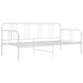 Cadru pat canapea, alb, 90 x 200 cm, metal - WALTI WALTI