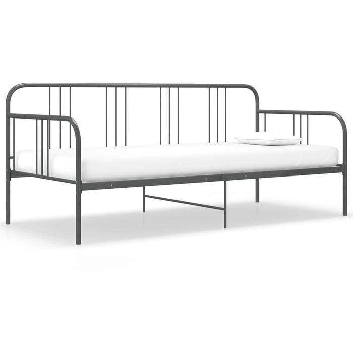 Cadru pat canapea, gri, 90 x 200 cm, metal - WALTI WALTI