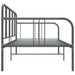 Cadru pat canapea, gri, 90 x 200 cm, metal - WALTI WALTI