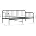 Cadru pat canapea, gri, 90 x 200 cm, metal - WALTI WALTI