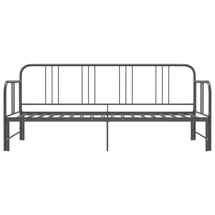 Cadru pat canapea extensibilă, gri, 90 x 200 cm, metal - WALTI WALTI