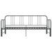 Cadru pat canapea extensibilă, gri, 90 x 200 cm, metal - WALTI WALTI
