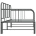 Cadru pat canapea extensibilă, gri, 90 x 200 cm, metal - WALTI WALTI