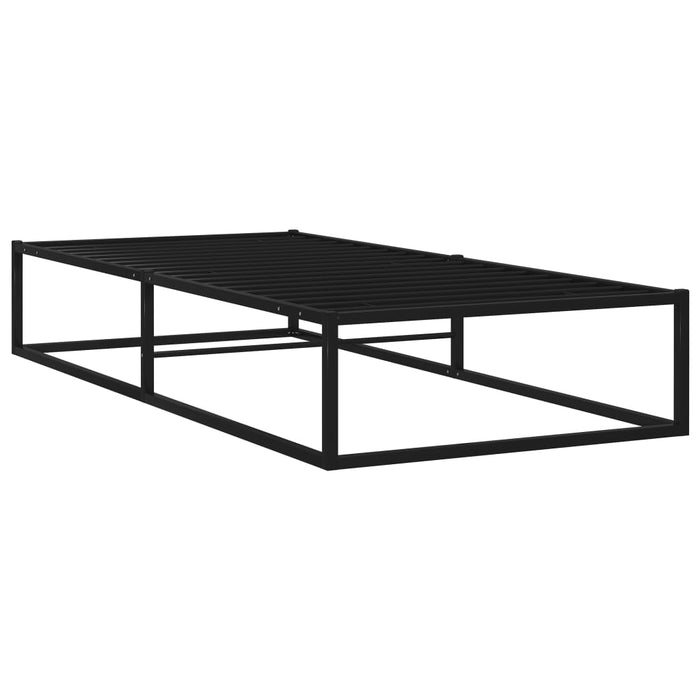 Cadru de pat, negru, 90 x 200 cm, metal - WALTI WALTI