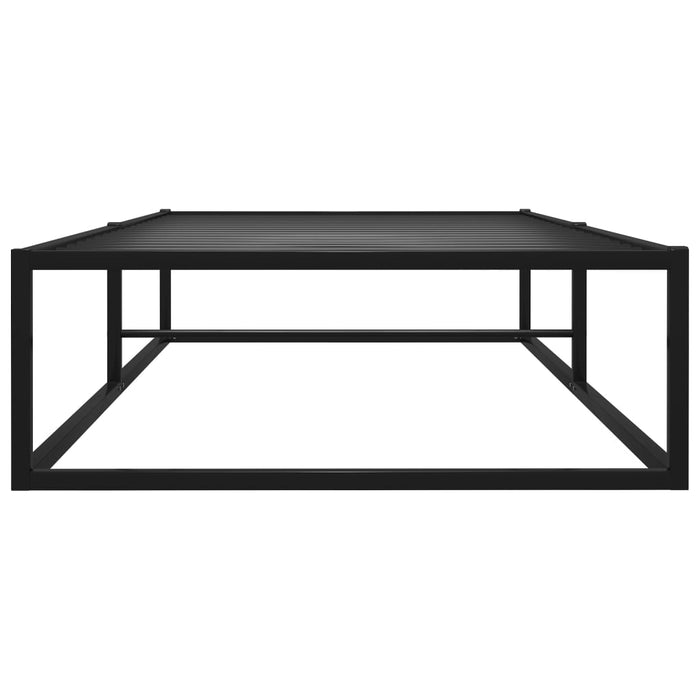 Cadru de pat, negru, 100 x 200 cm, metal - WALTI WALTI