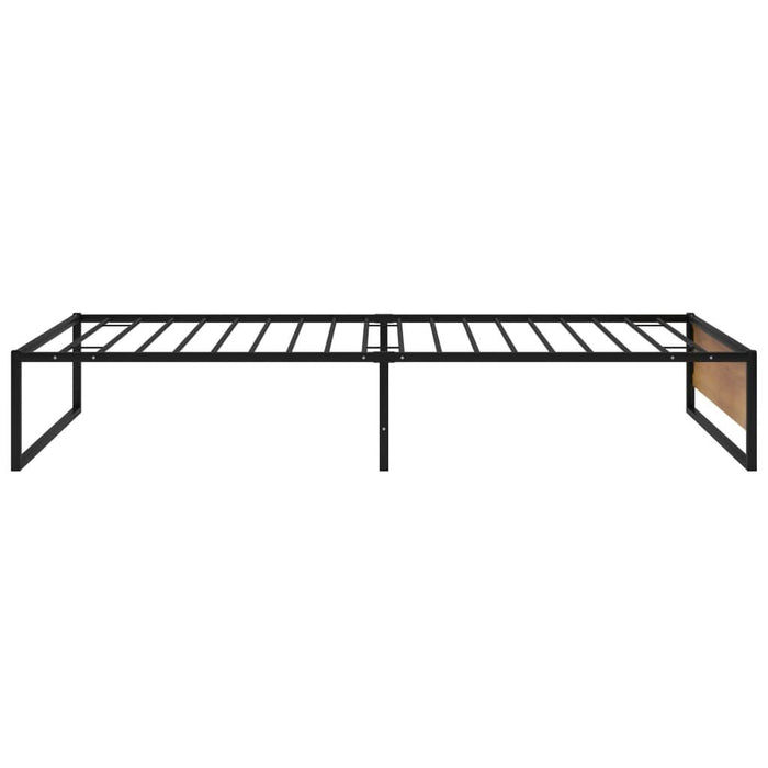 Cadru de pat, negru, 100 x 200 cm, metal - WALTI WALTI