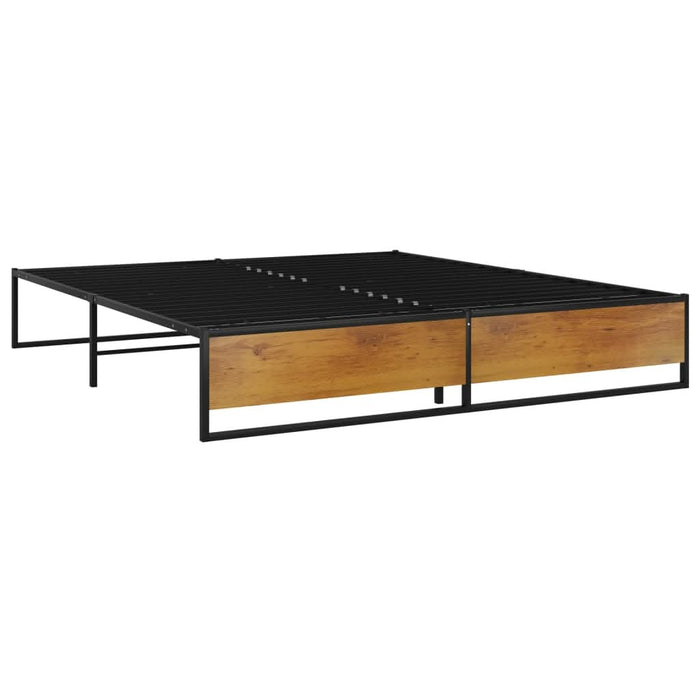 Cadru de pat, negru, 160 x 200 cm, metal - WALTI WALTI