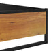 Cadru de pat, negru, 160 x 200 cm, metal - WALTI WALTI