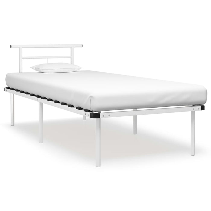Cadru de pat, alb, 90 x 200 cm, metal - WALTI WALTI