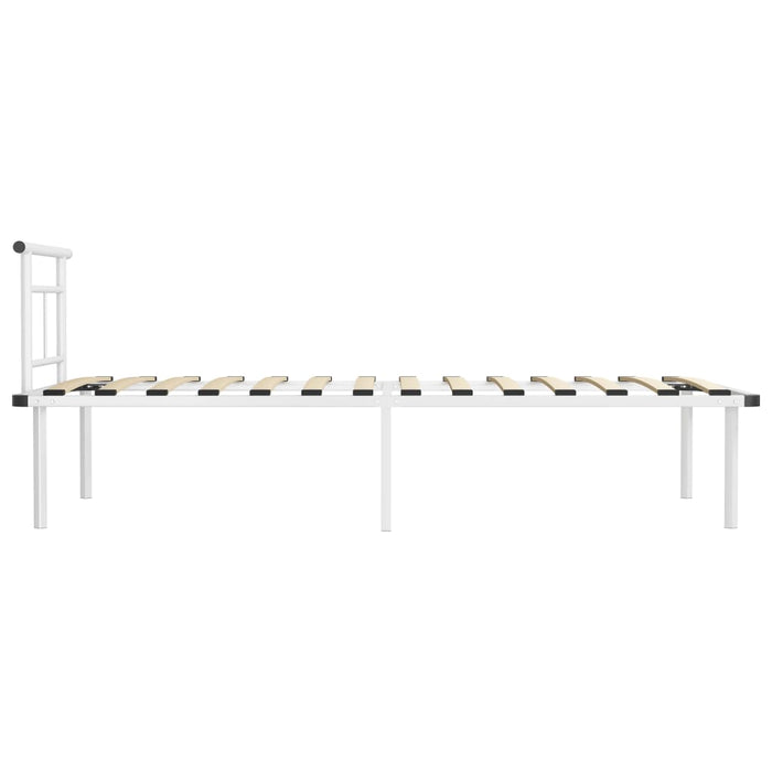 Cadru de pat, alb, 90 x 200 cm, metal - WALTI WALTI