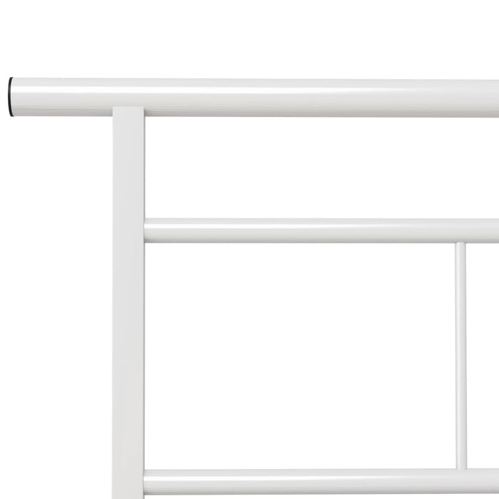 Cadru de pat, alb, 90 x 200 cm, metal - WALTI WALTI