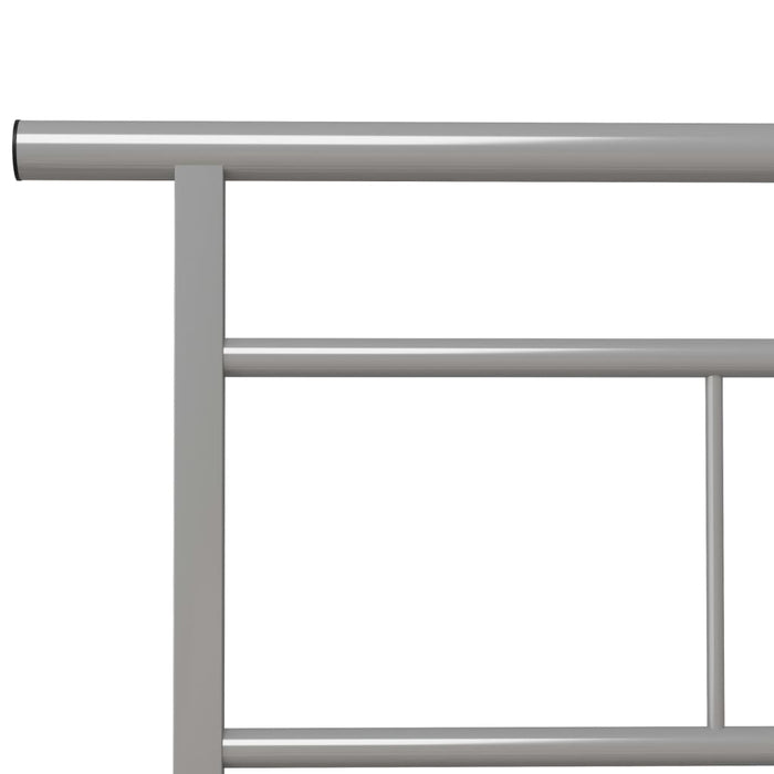Cadru de pat, gri, 90 x 200 cm, metal - WALTI WALTI