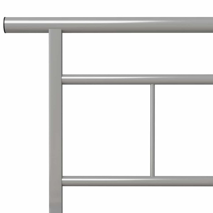 Cadru de pat, gri, 100 x 200 cm, metal - WALTI WALTI