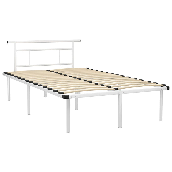 Cadru de pat, alb, 120 x 200 cm, metal - WALTI WALTI