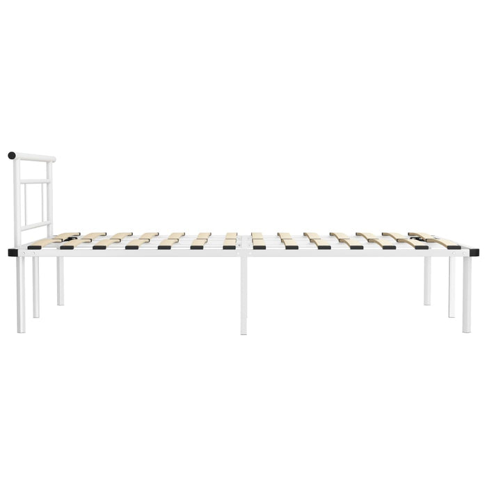Cadru de pat, alb, 120 x 200 cm, metal - WALTI WALTI