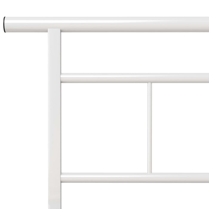Cadru de pat, alb, 120 x 200 cm, metal - WALTI WALTI
