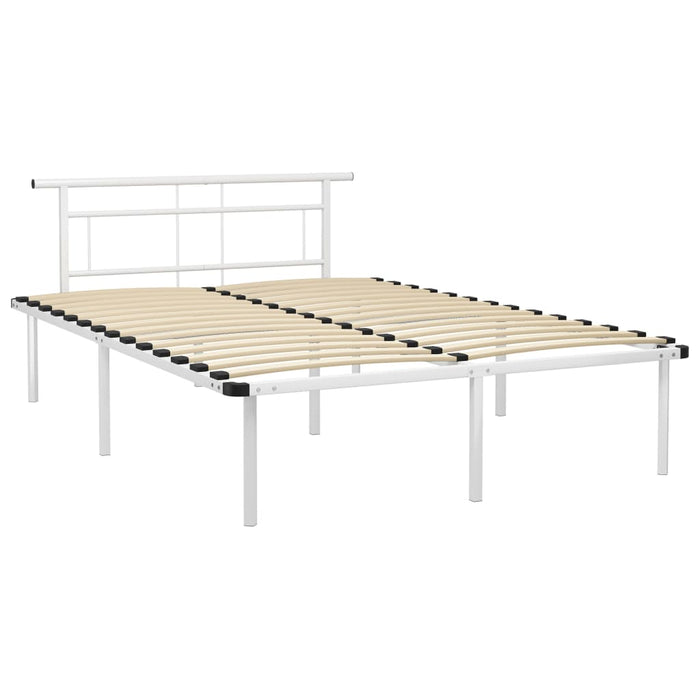 Cadru de pat, alb, 140 x 200 cm, metal - WALTI WALTI